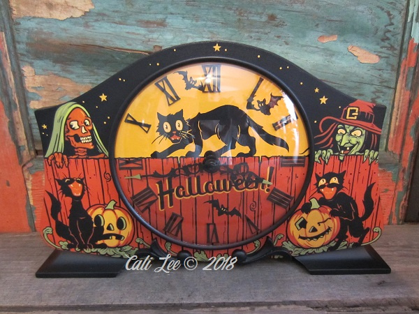 Black Cat Clock